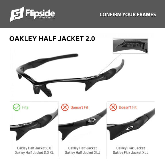 Premium MIRROR Polarized Replacement Lenses for Oakley FLAK JACKET XLJ  Sunglasses – Flipside Optics