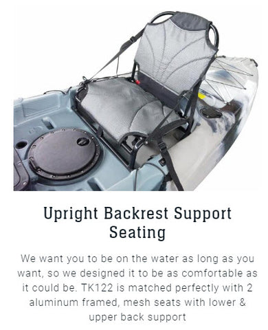 upright backrest support seating tk122