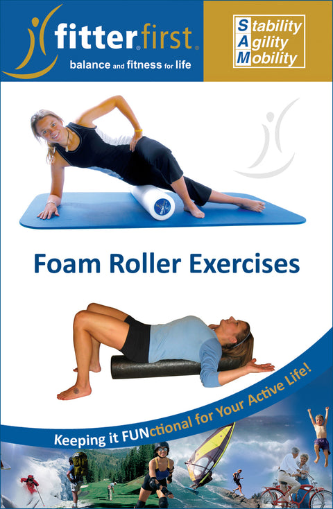 Fitterfirst Foam Roller Exercise Chart Usa Fitterfirst 