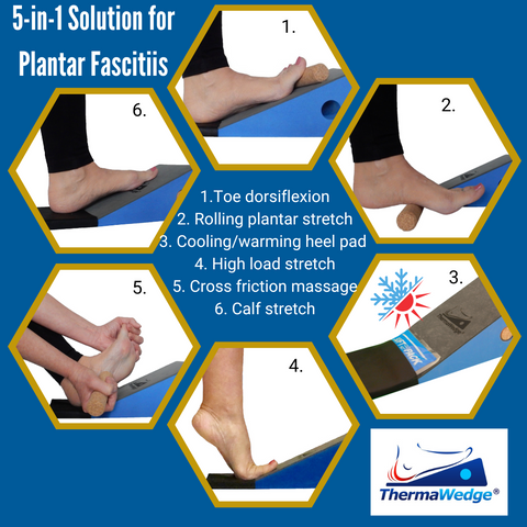 5-in-1 solution for plantar fascitiis