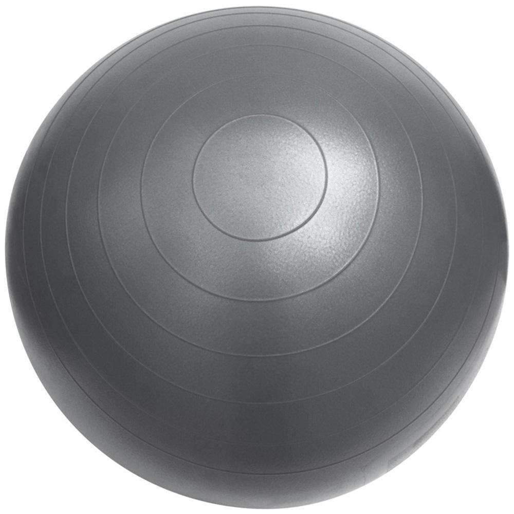 silver exercise ball