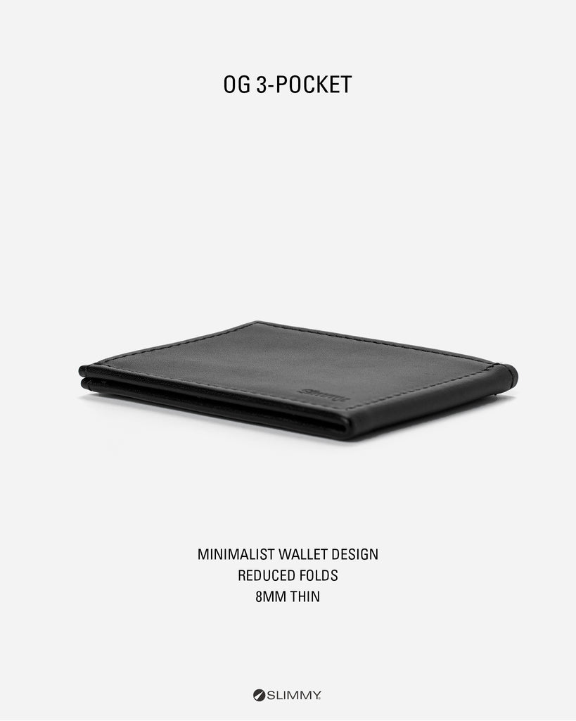 Slimmy OG 3-Pocket Minimalist Wallet Details