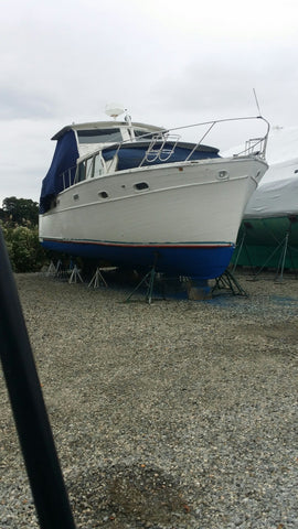 durabak bed liner hull paint trawler
