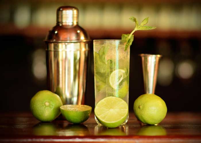 Bowmore Whisky Mojito Cocktail