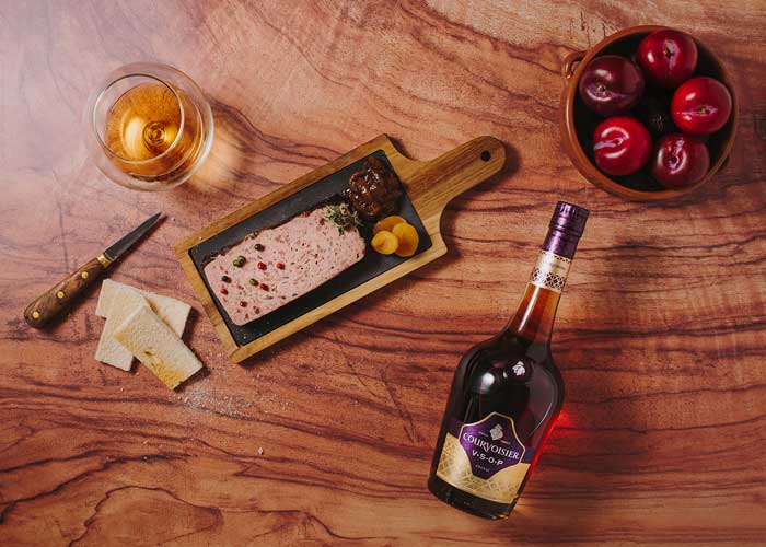 Courvoisier Cognac Dinner Pairing Menu