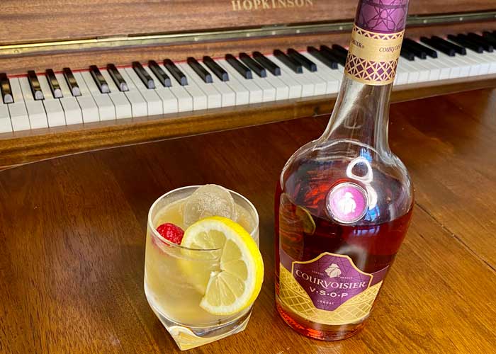 Courvoisier Cognac French Twist Cocktail