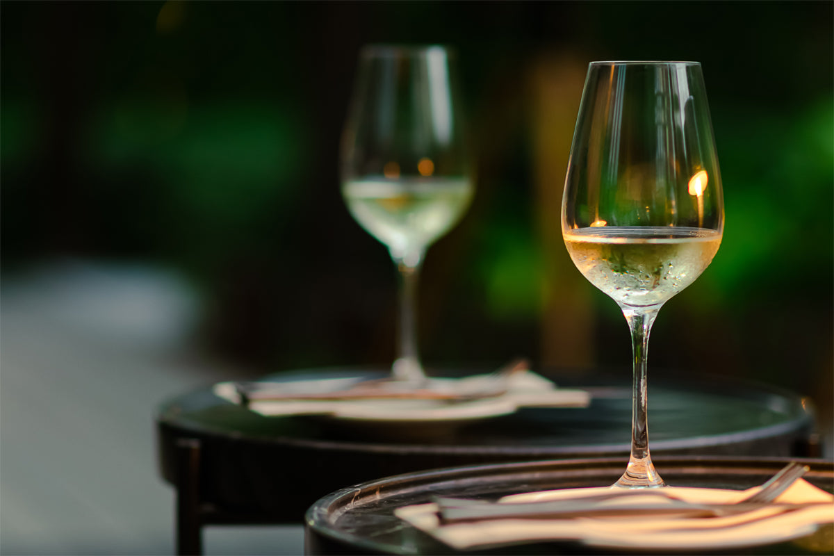 Glasses Of Botrytis Sauternes Dessert Wines