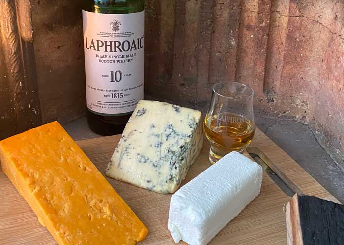 Laphroaig Whisky Cheese Pairing