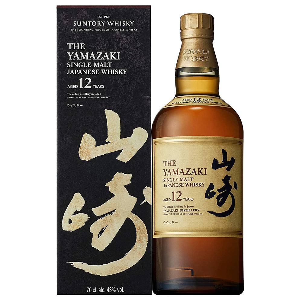 Suntory Yamazaki 12 Year Old Single Malt Japanese Whisky 70cl - Secret Bottle Shop product image