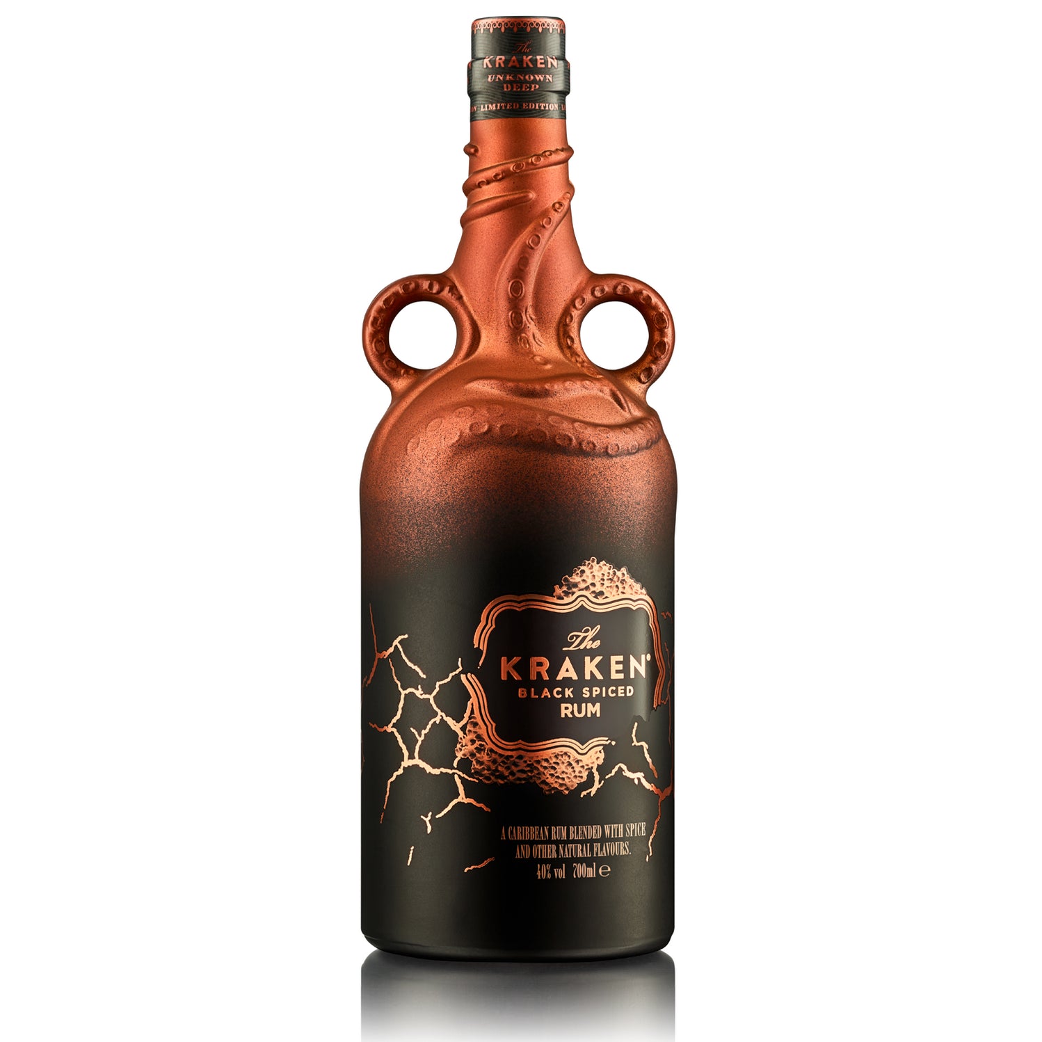 Kraken Black Spiced Rum Limited Edition 2022 Unknown Deep Copper Scar