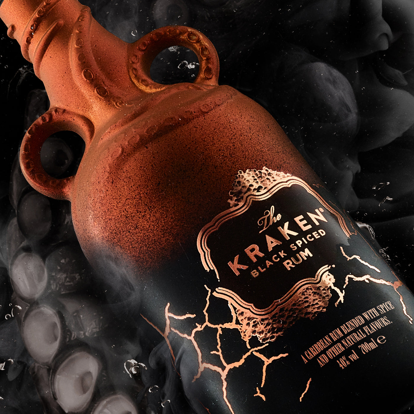 Kraken Black Spiced Rum Limited Edition 2022 Unknown Deep Copper Scar