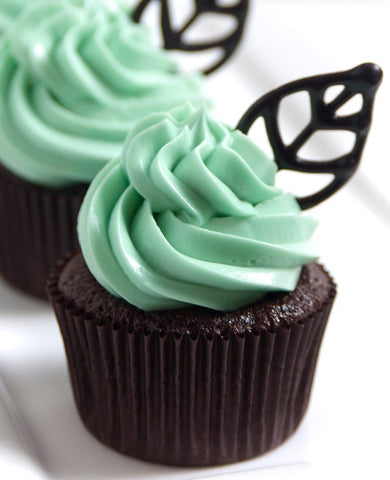 Simple Yet Sophisticated Classy Cupcake Ideas for Adults - Chocolate Mint