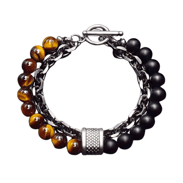 Ebony Beaded & Mega Metal Wallet Chains – Turchin Jewelry