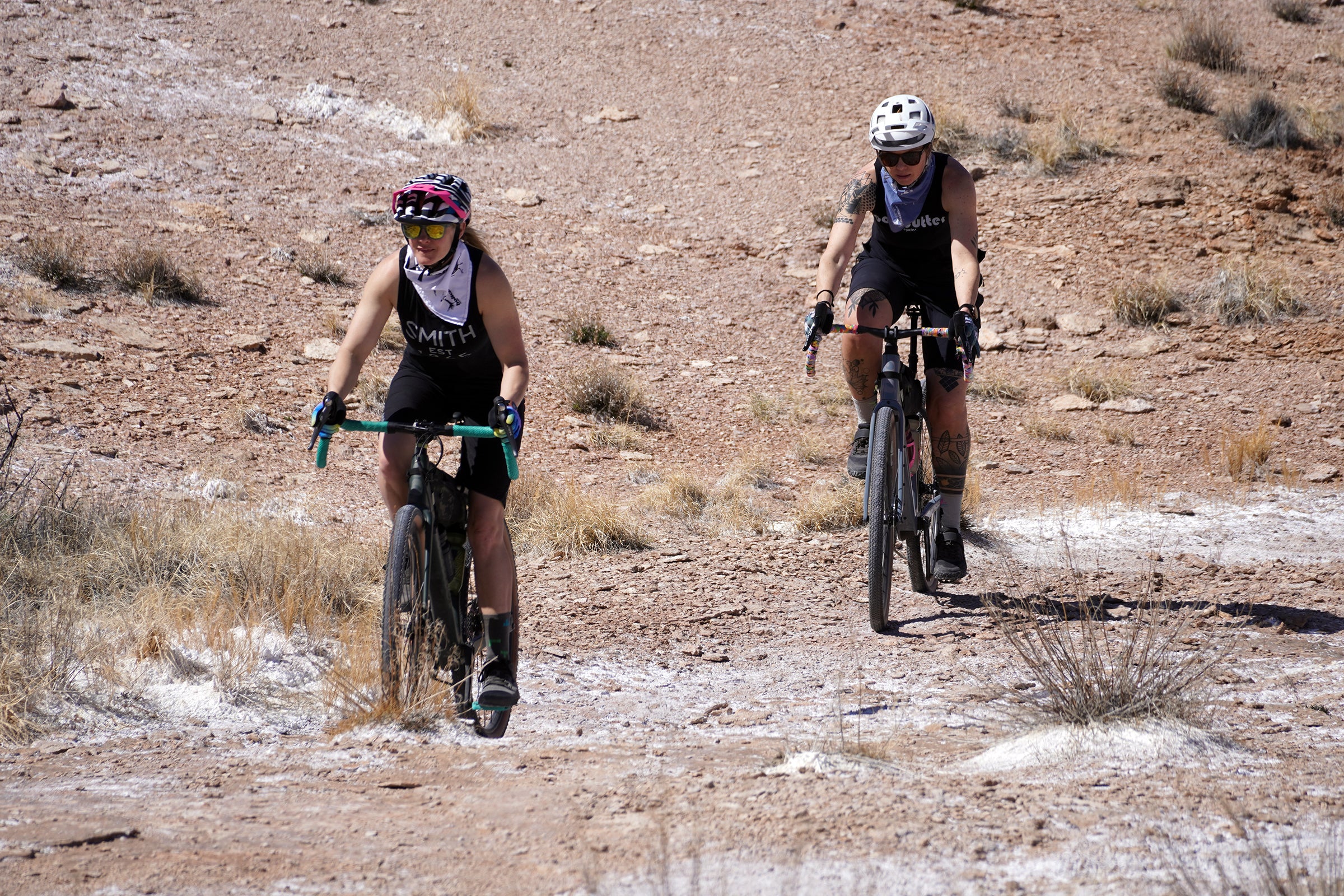 Holly and Lindsay climb mode