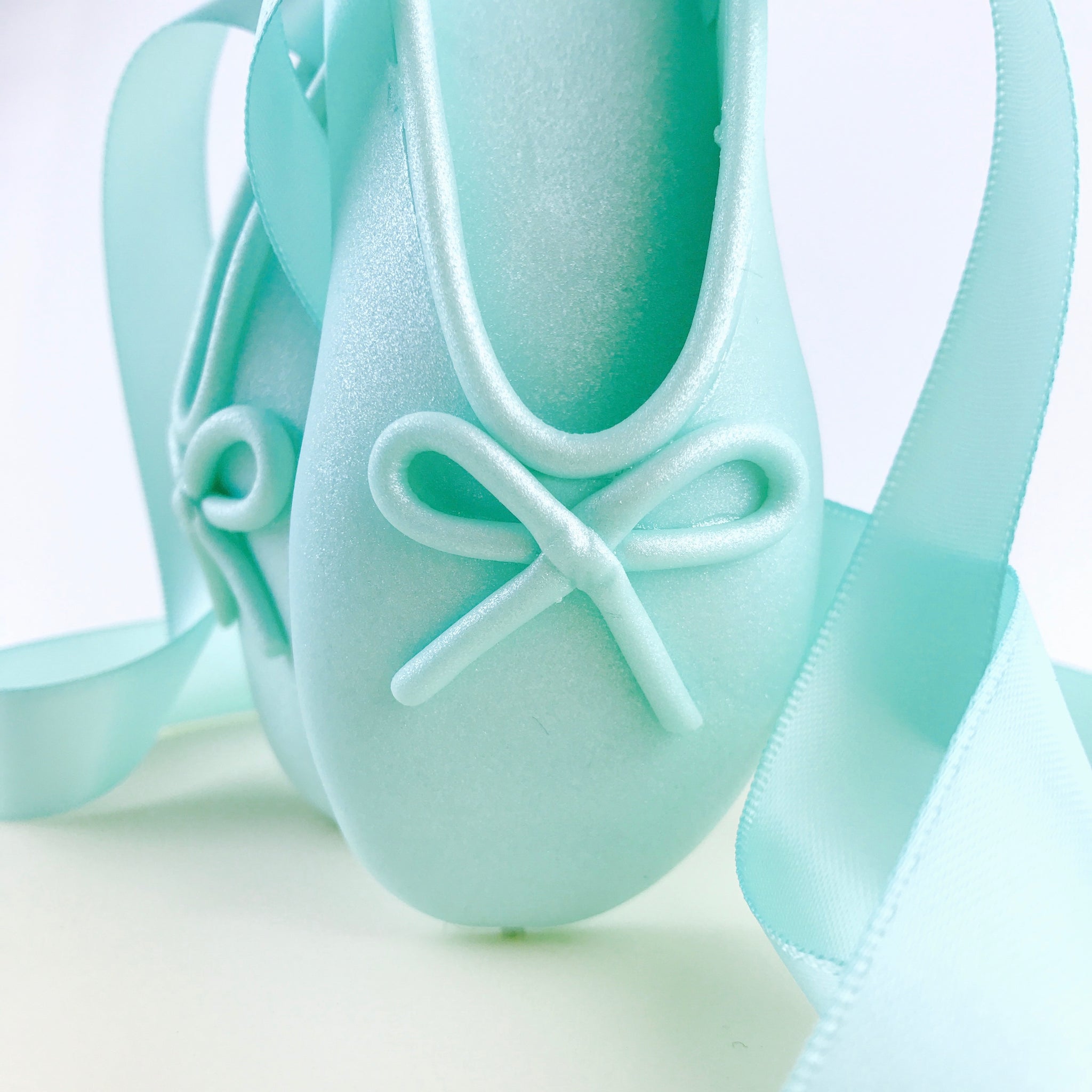 teal ballerina shoes