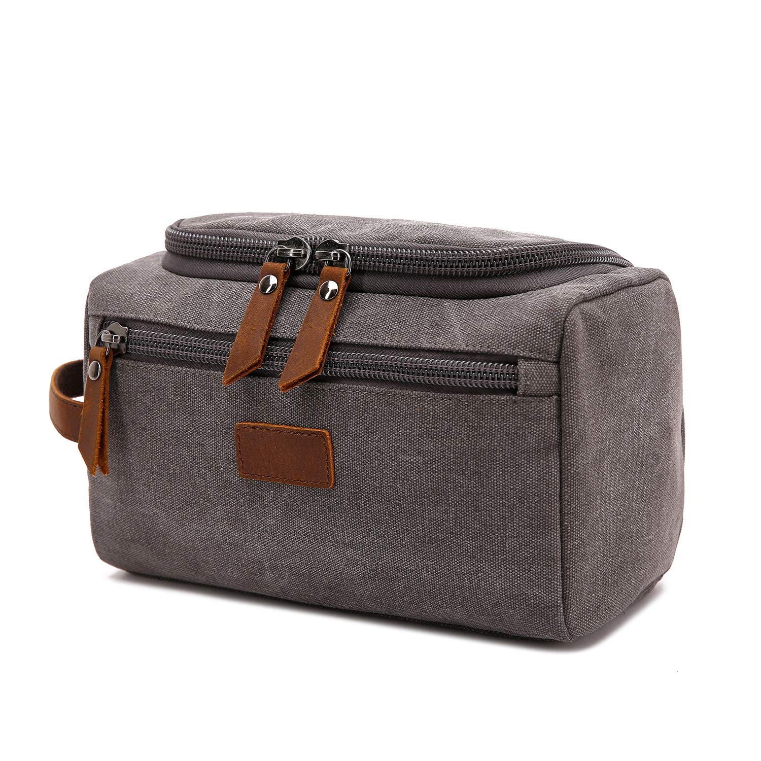 Groomsmen Gifts Personalized Canvas Dopp Kit Monogrammed Toiletry Bag ...