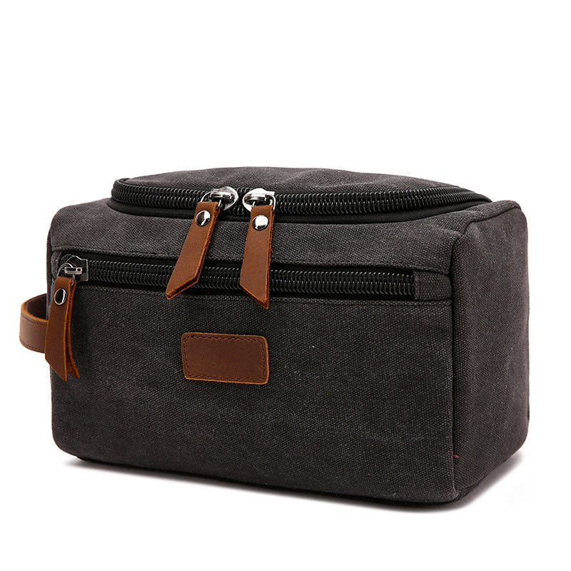 Groomsmen Gifts Personalized Canvas Dopp Kit Monogrammed Toiletry Bag ...