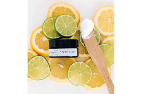 desert lime flawless micro exfoliant edible beauty