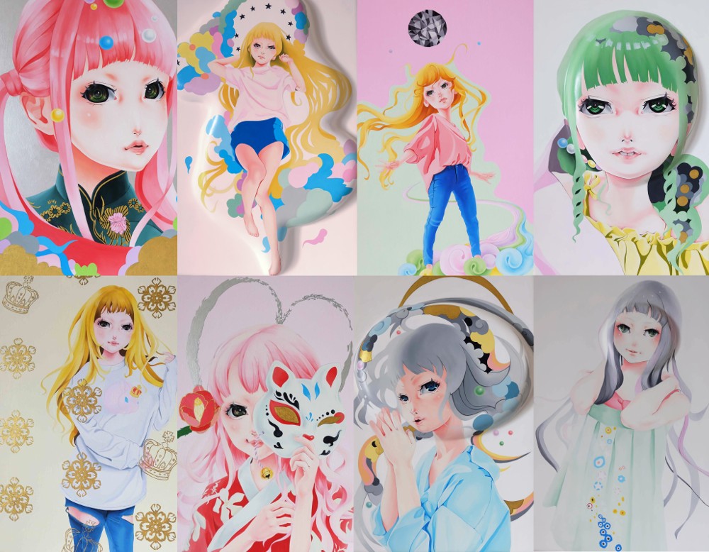 Kimiko Chikuma's artworks