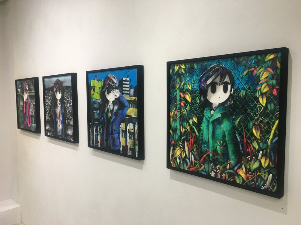 Yoshiro Kawakami's artworks