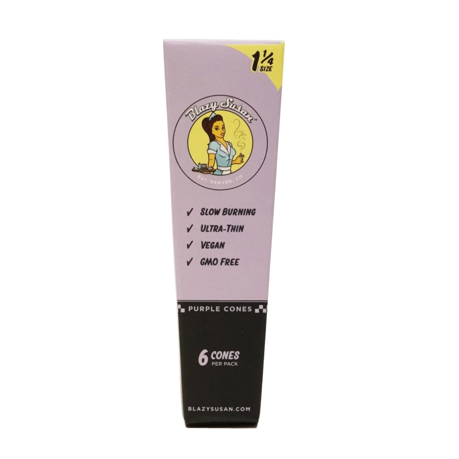 Blazy Susan - 1 1/4" Purple Cones
