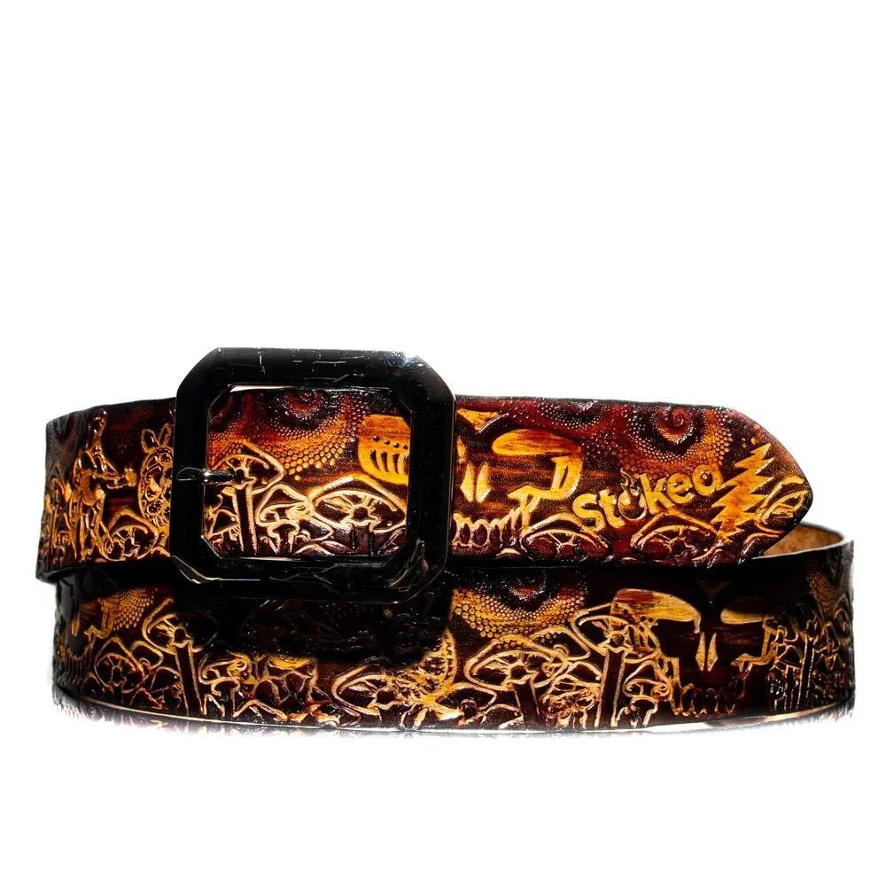 44 inch leather belt