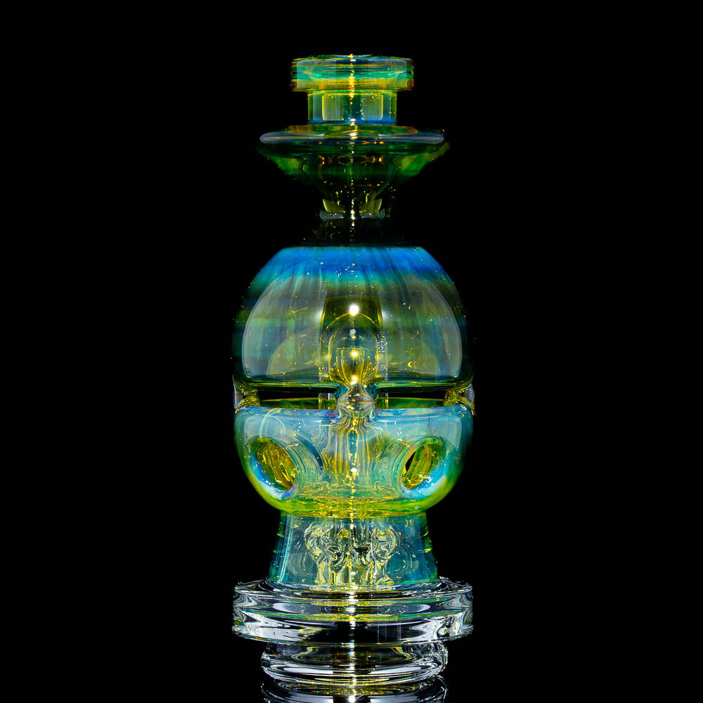 Miner Glass - V2 NS Yellow & Marina Fab Egg Peak Attachment
