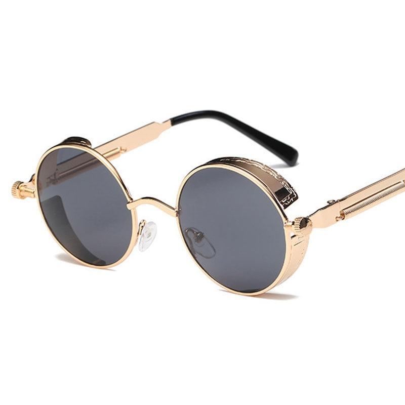 Ongekend Zonnebril Ronde Glazen - Klassieke Zonnebril Voor Mannen En MZ-35