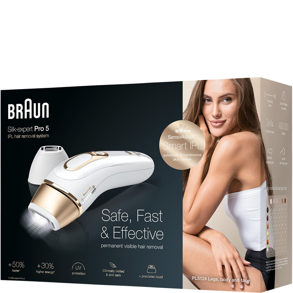 Braun Multifunctional Hair Removal Device For Face White Model No SE830   Leaders Centre