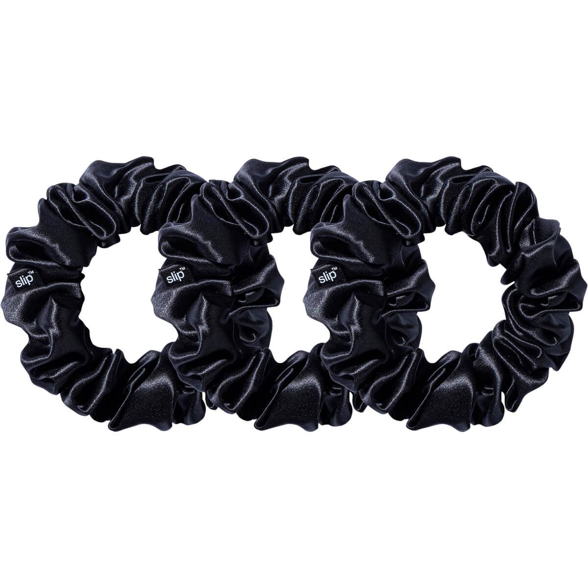 Slip® Pure Silk Scrunchies - Black