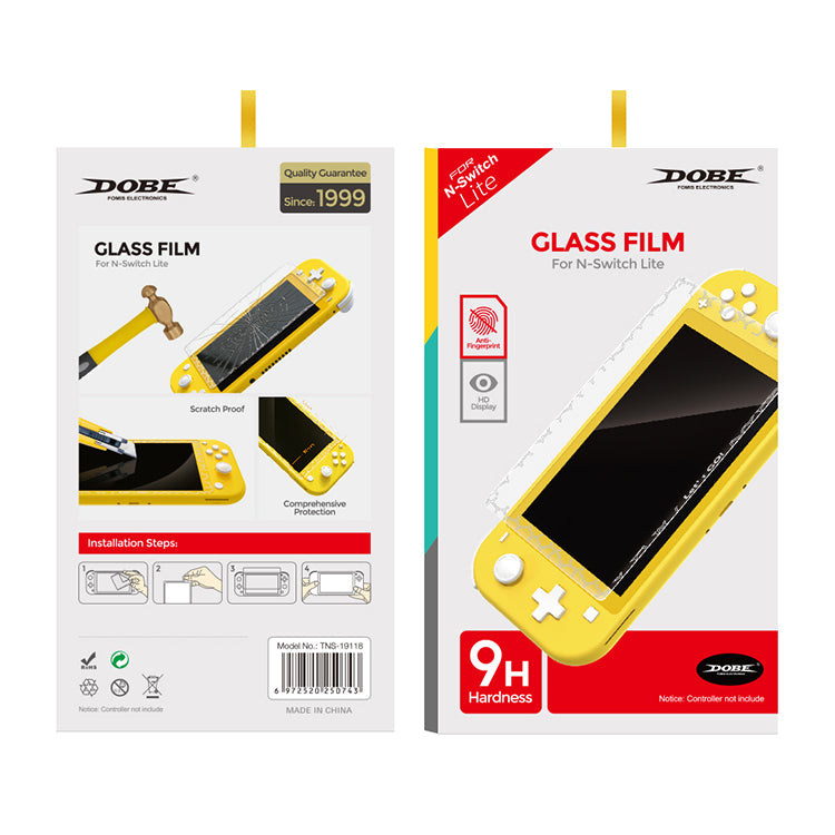 DOBE Glass film For Nintendo Switch Lite Console