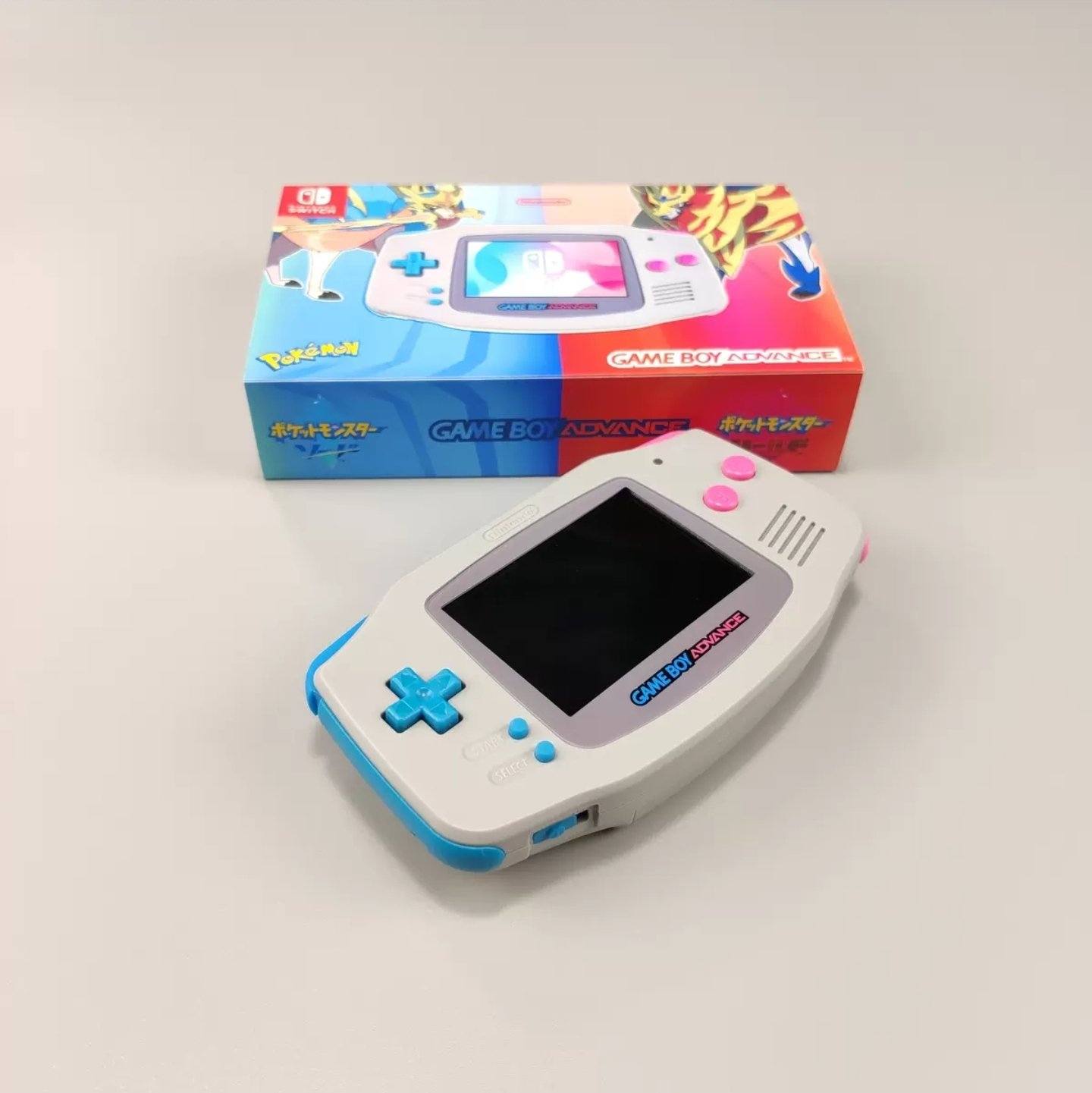 Gameboy Advance Pokemon Sword and Shield Edition (High Brightness)