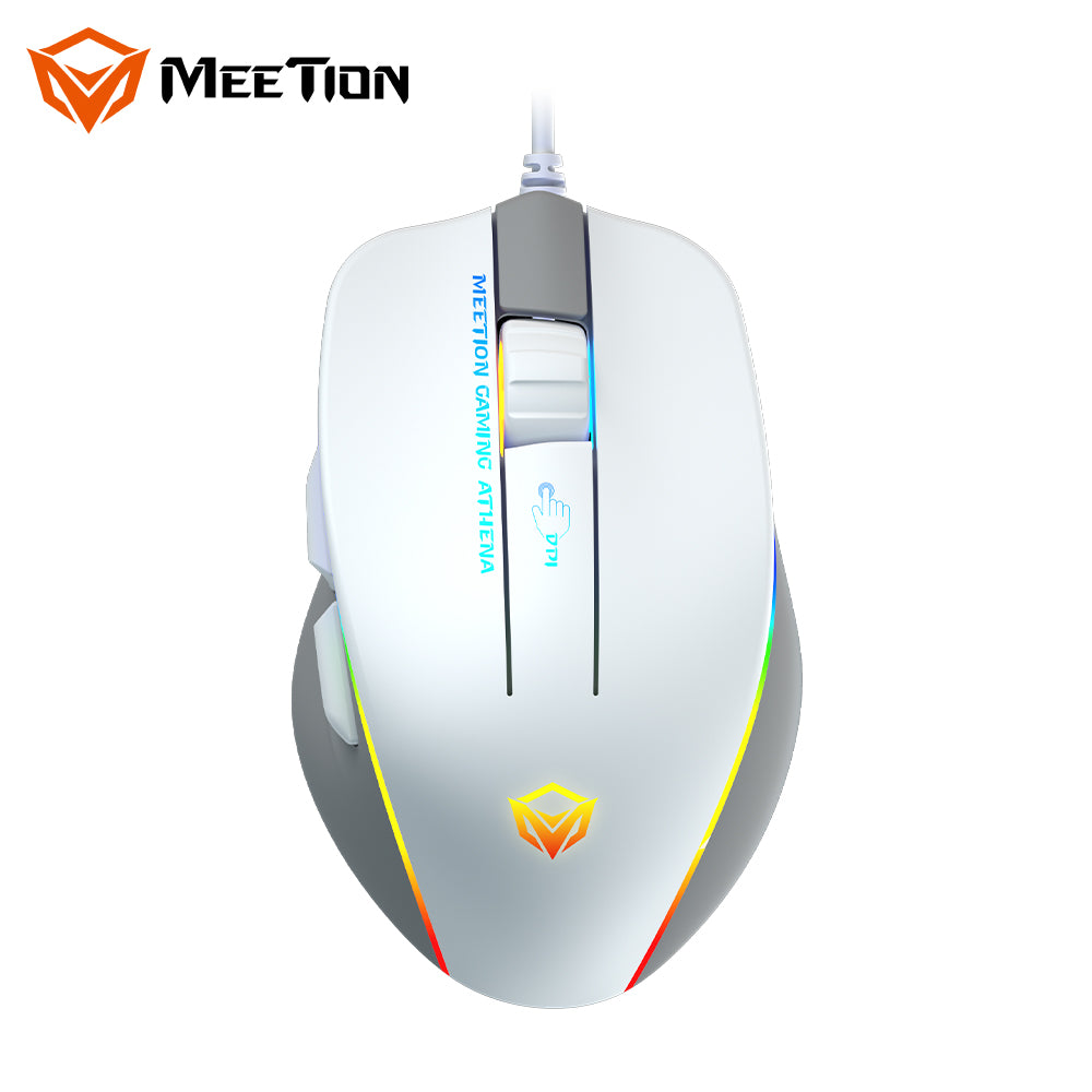 ماوس الألعاب Meetion GM230 RGB بدقة 12800 DPI