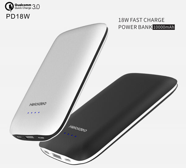 10000 mAh QC3.0 Powerbank, Laptop-Powerbank