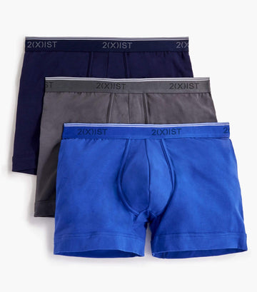 Men's Boxer Briefs Sahara 1 Pima Cotton Stretch Navy