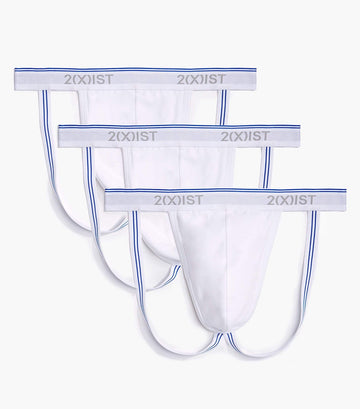 2Xist Underwear 3 pack Jock Straps Micro Speed Dry Blk, Gry, Char