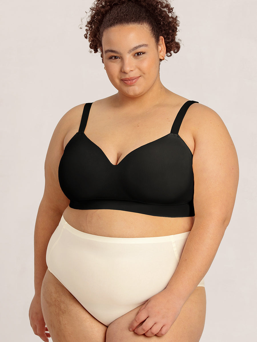 True kind Supportive Comfort Wireless Black Bra 2XL - clothing &  accessories - by owner - apparel sale - craigslist