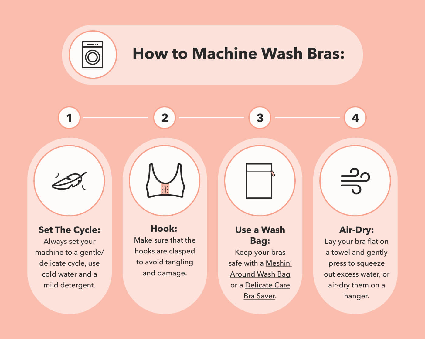 How to Machine Wash Bras