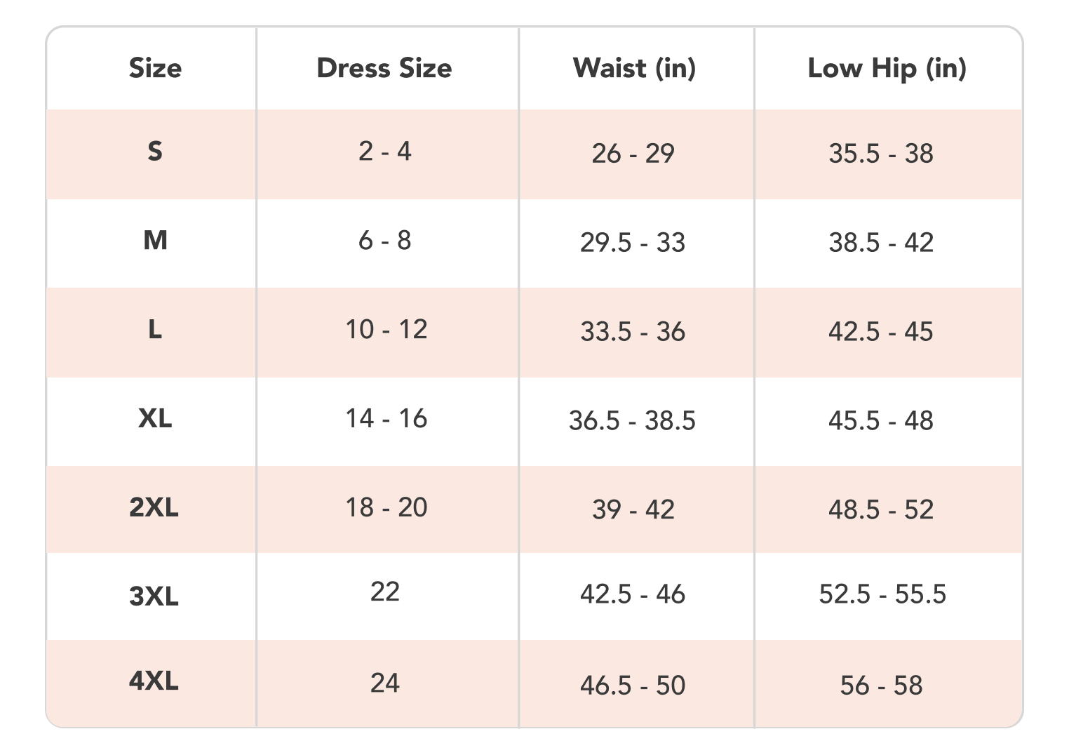 SIZE CHART & HOW TO MEASURE! - best help to place your order