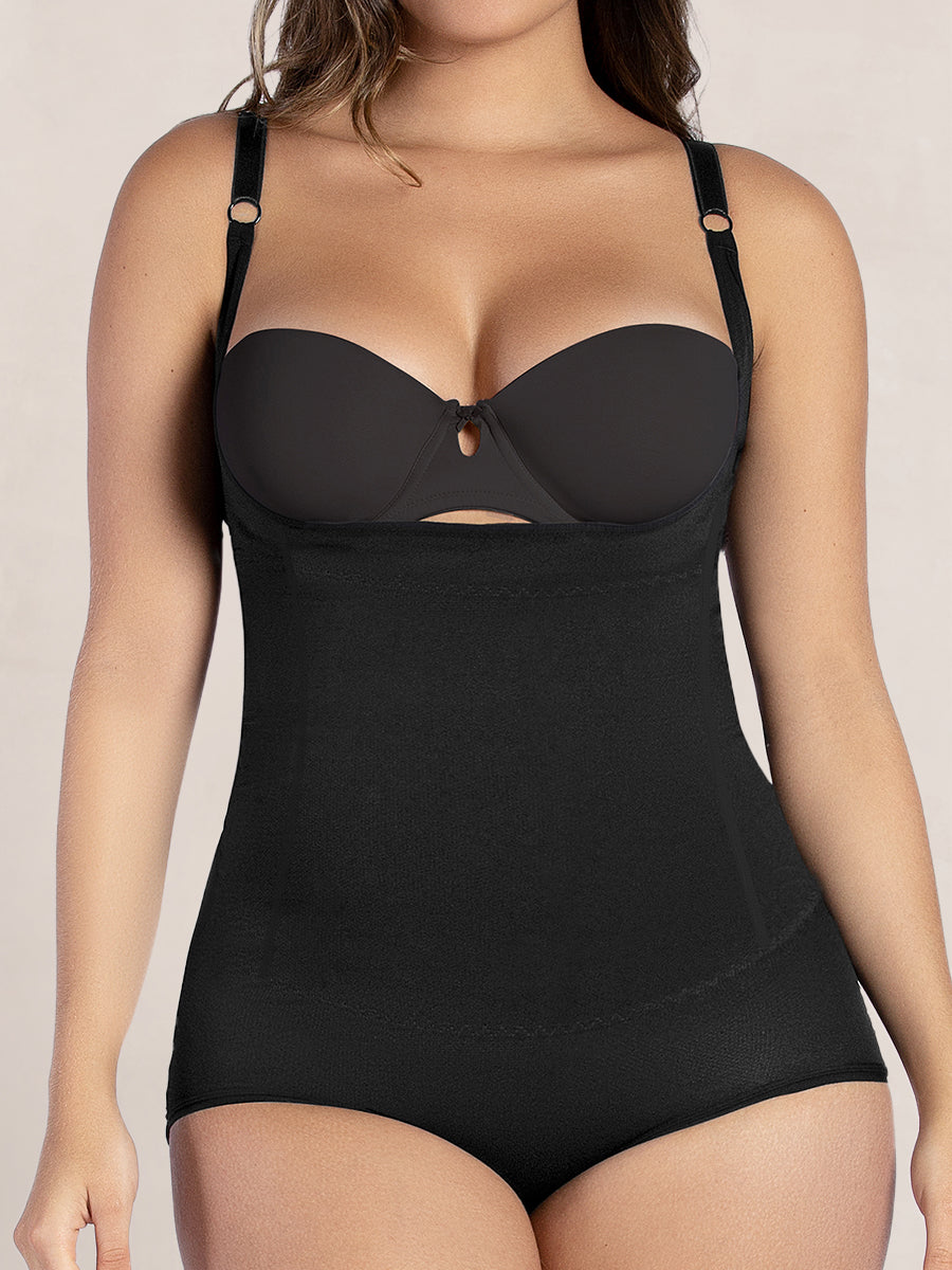 Hoothy-Herren Women Bodysuit Waist Trainer Full Body Shaper Bodysuit For  Women Lingerie Shapewear Thong Shaping Underwear Long Sleeve Bodysuit Black  Bodysuit Women S M L XL XXL : : Fashion