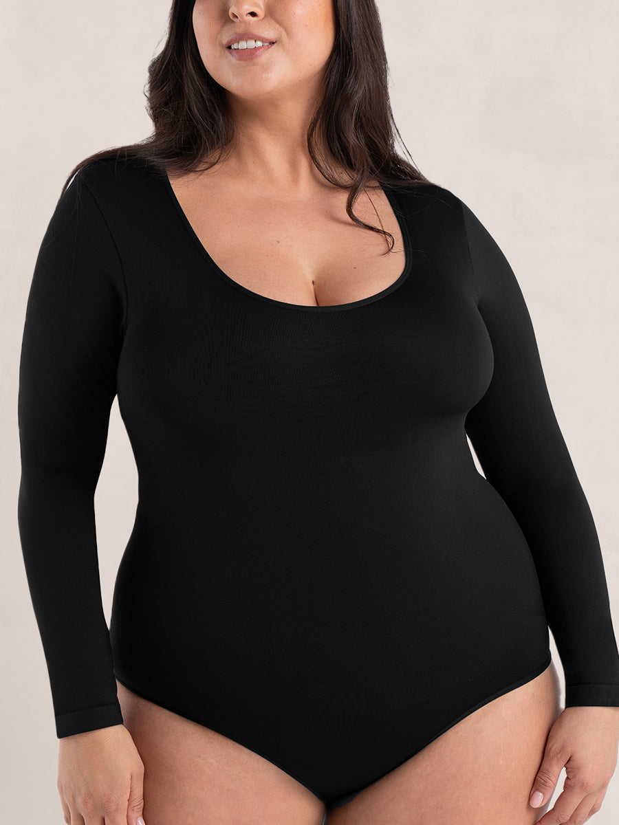 Bodysuit Long Sleeve BLACK 