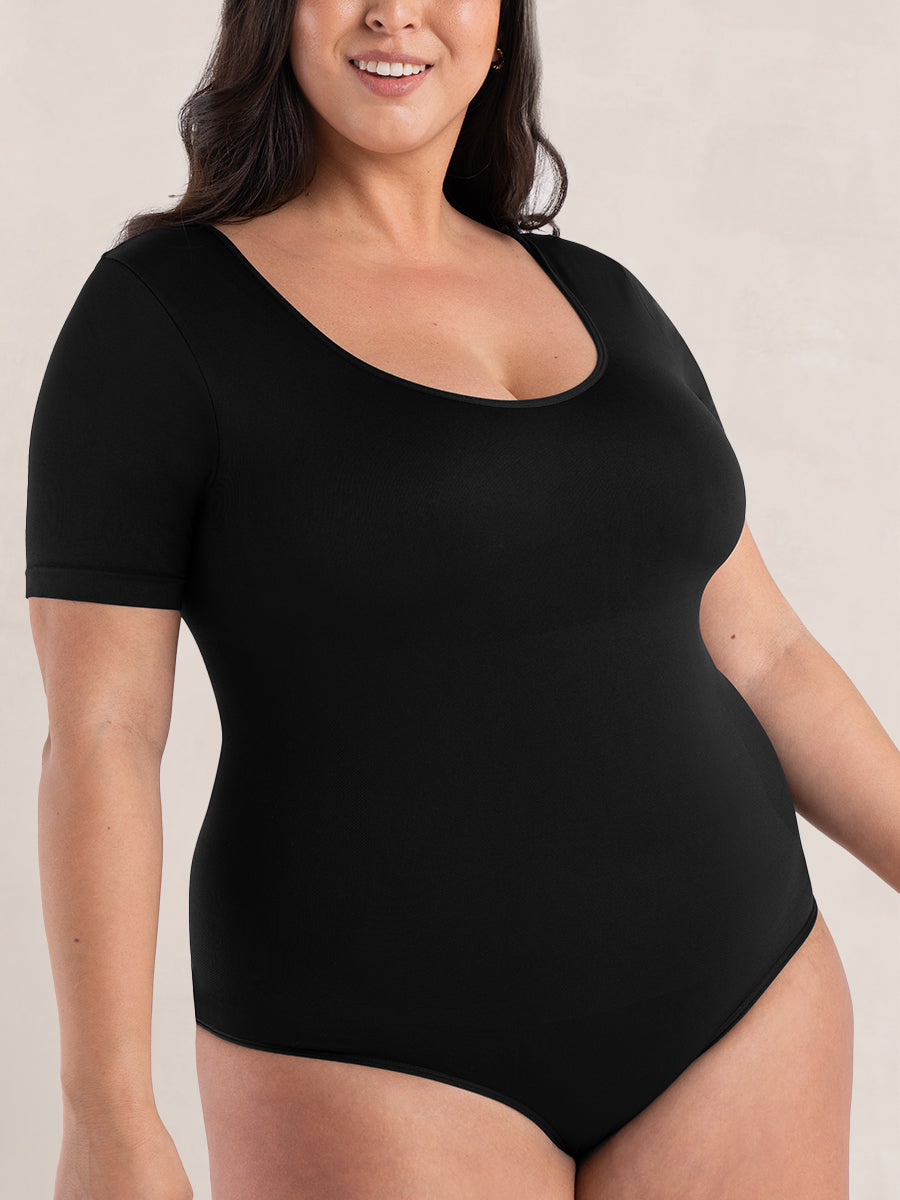 Bodysuit Short Sleeve BLACK 