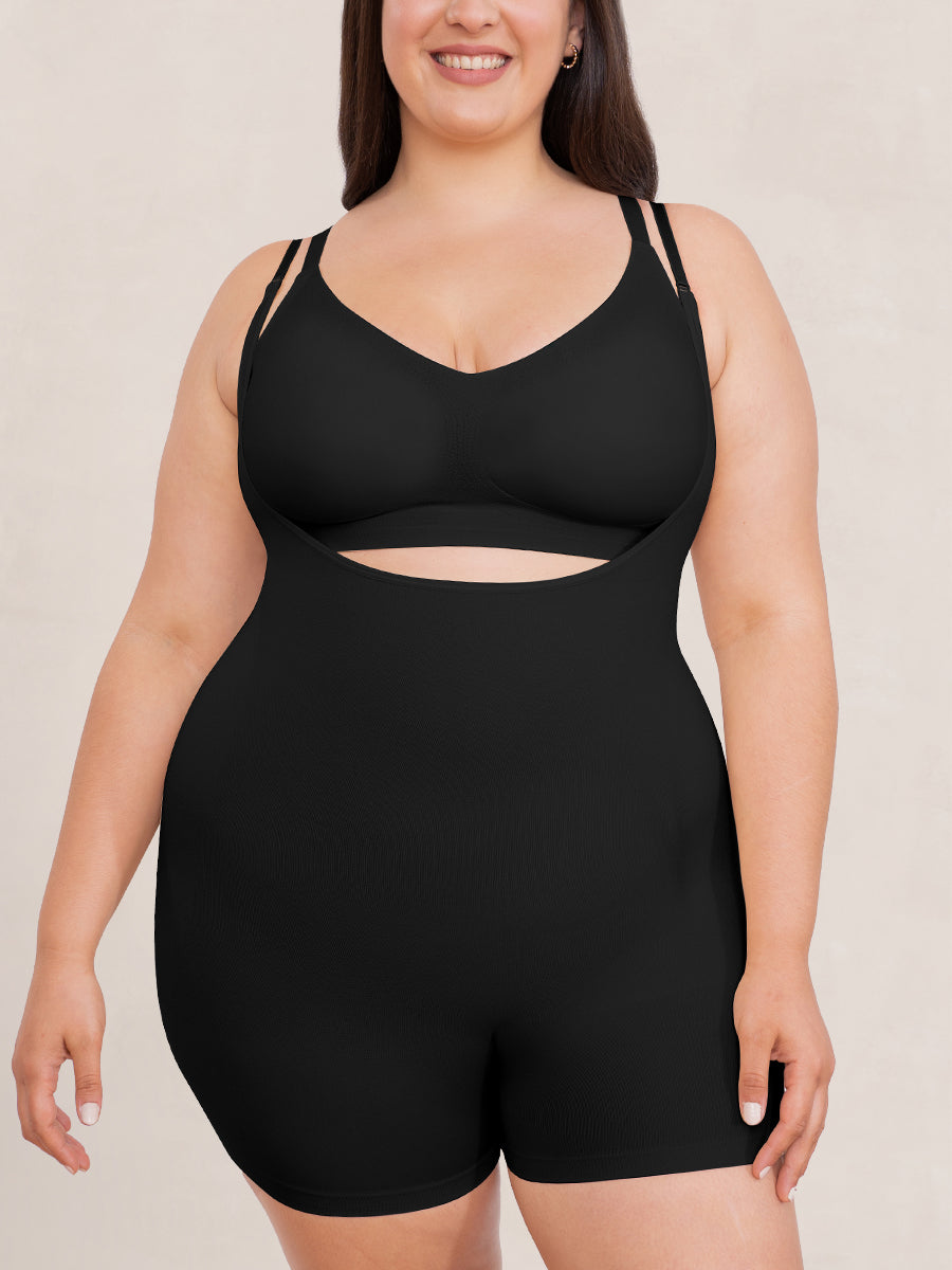 Noir By EuroSkins Open Bust Body Shaper –