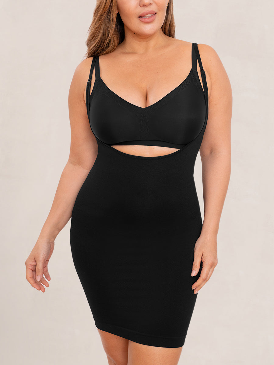 Shapermint Essentials Open Bust Shaper Slip Dress