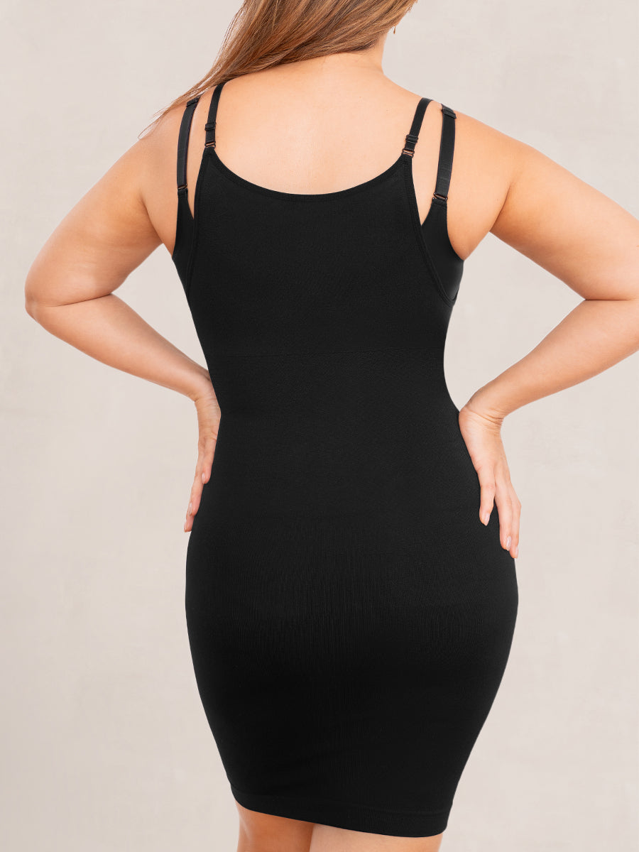 Open Bust Shaper Slip Dress S to 3XL