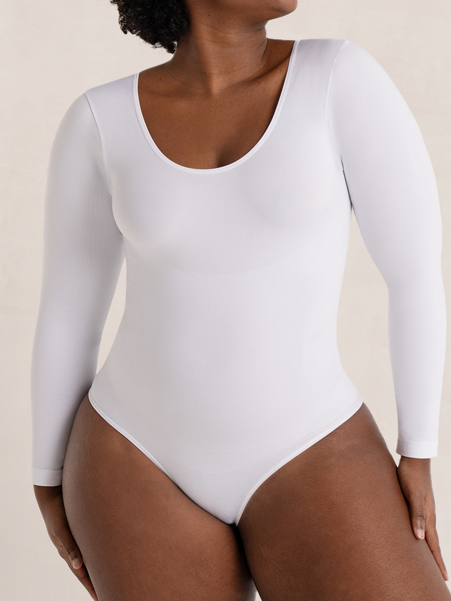 Bodysuit Long Sleeve WHITE