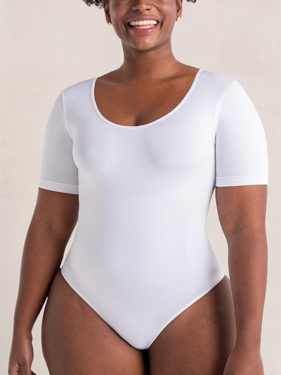 Bodysuit Short Sleeve WHITE