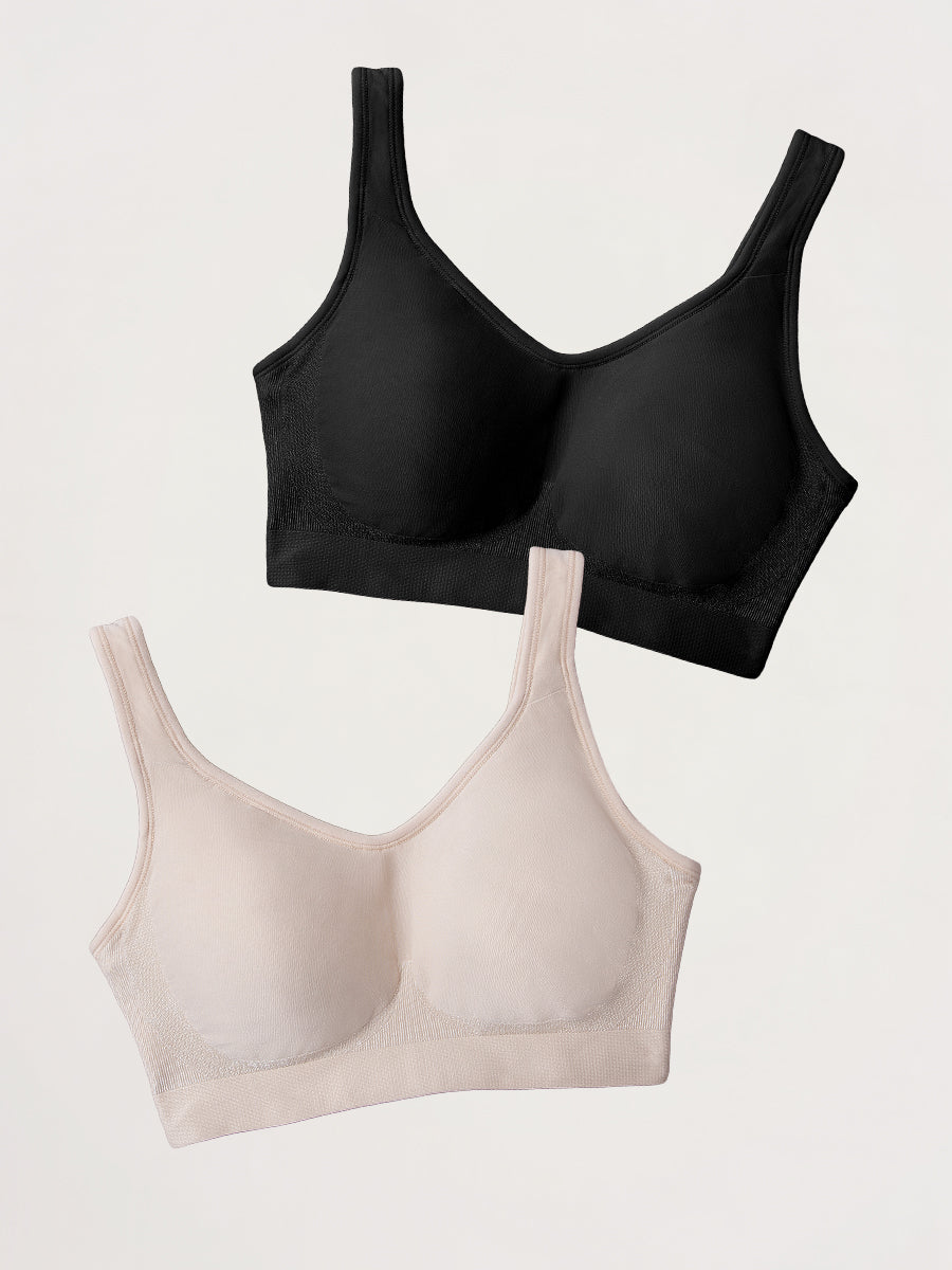 Truekind Size XXXL Black Shapemint Every Day Comfort Wireless Bra  Style:10022 - Helia Beer Co