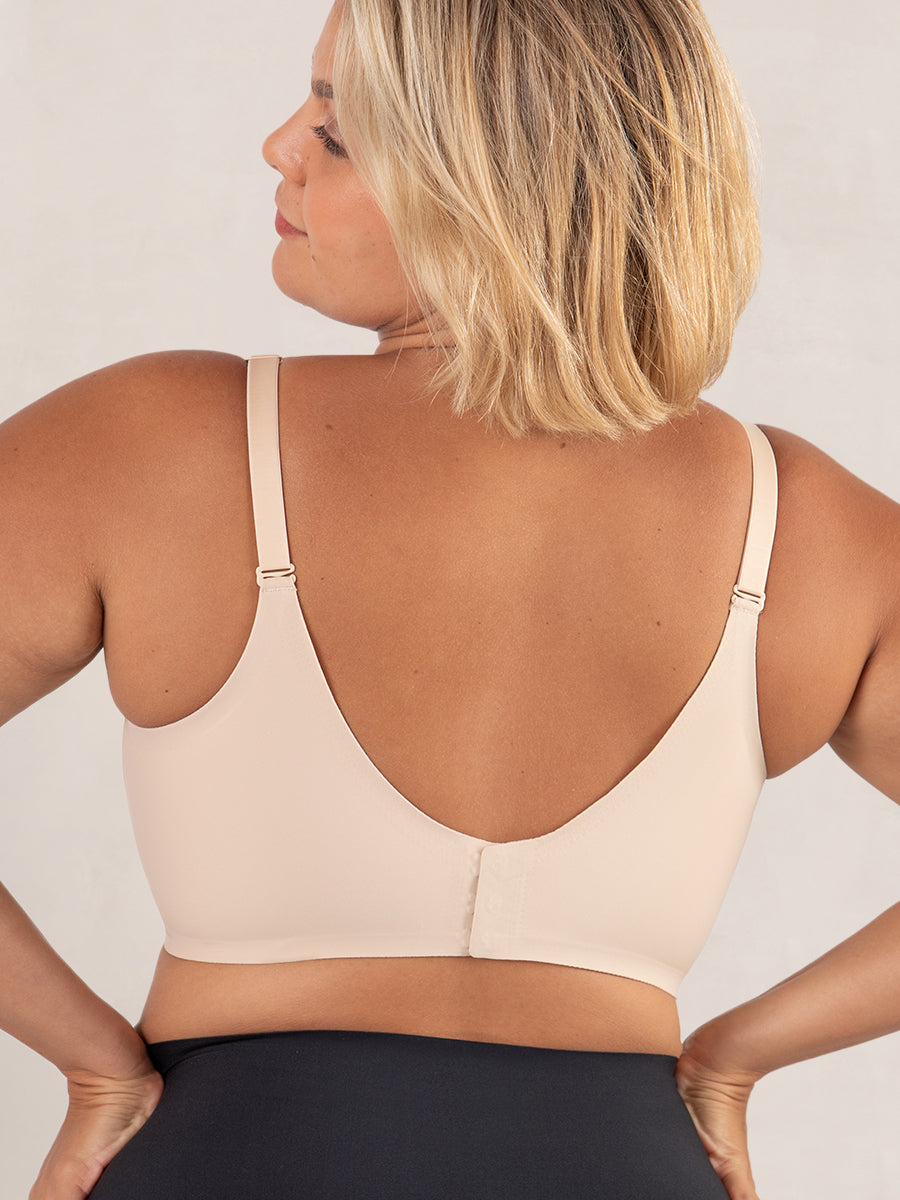 Smoothing Comfort Wireless Bra chai back