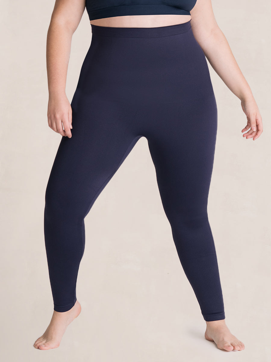 High Waisted Shaping Leggings navy color